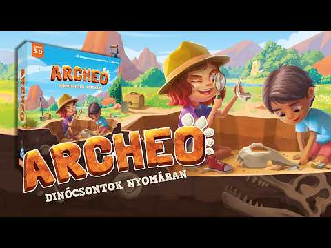 Dinócsontok nyomában | Archeo bemutató  - Gémklub