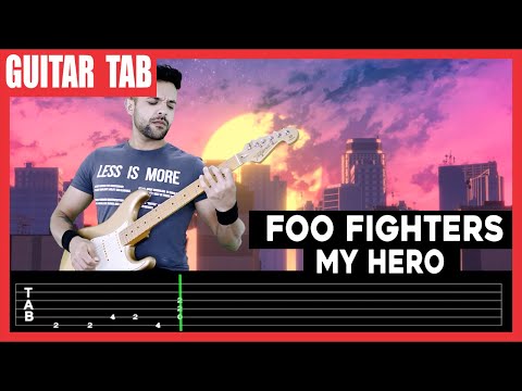 【FOO FIGHTERS】[ My Hero ] cover Dotti Brothers | LESSON | GUITAR TAB