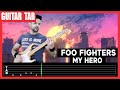 【FOO FIGHTERS】[ My Hero ] cover Dotti Brothers | LESSON | GUITAR TAB