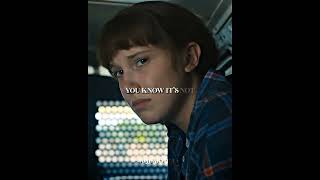 Mileven💔| Stranger Things 4 Edit | In this world it’s just us u know it’s not the same as it was