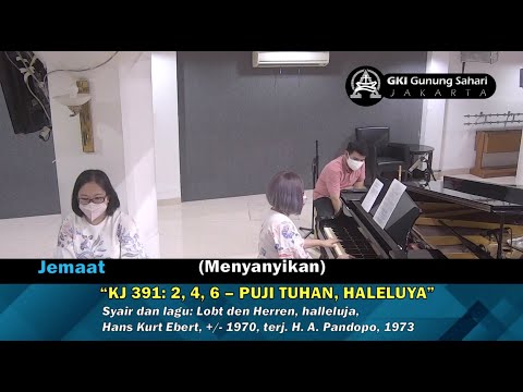 KU 13 Februari | KJ 391 | Puji Tuhan, Haleluya