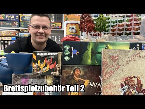 Brettspielzubehör Teil 2! Noch umfangreicher und dank vieler Kommentare noch viel mehr!