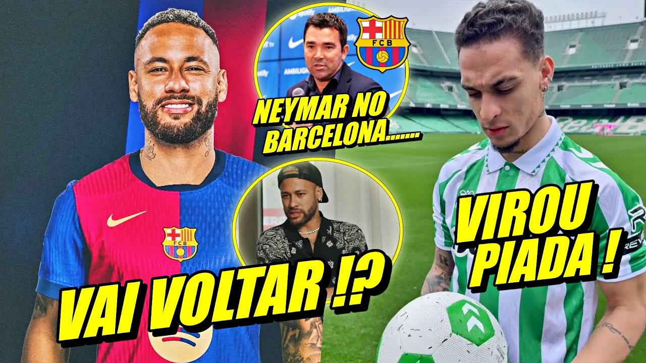 URGENTE !! NEYMAR DE VOLTA AO BARCELONA !? APRESENTAÇÃO BlZARRA DE ANTONY E MAIS