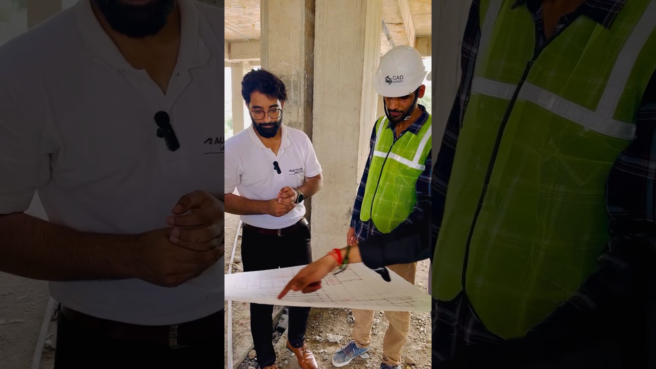 ✅How to read big planning & drawings? #shorts #civil #site