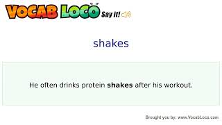 Video thumbnail for shakes
