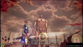 ATTACK ON TITAN 2 second victory mission SS rank Nightmare mode FireArms set