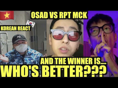 🇻🇳🇰🇷🔥Korean Hiphop Junkie react to MCK vs OSAD | Battle Rap 2018 & 2020 (VNM/ENG SUB)