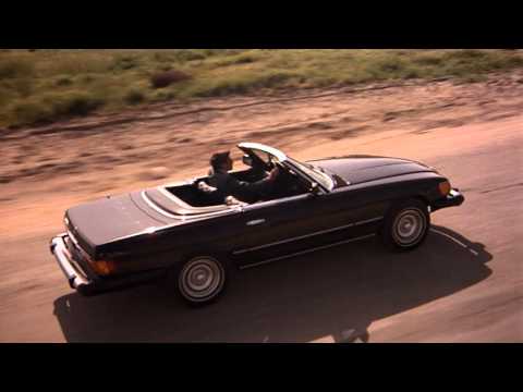 Driving scene from the movie American Gigolo (Mercedes Benz 450 SL)