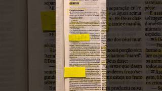 GÊNESES 1 9:13 / LIVRO DE GÊNESES #biblia #fe #shorts #jesus