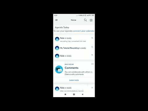 How to transcribe audio automatically using Otter AI APP