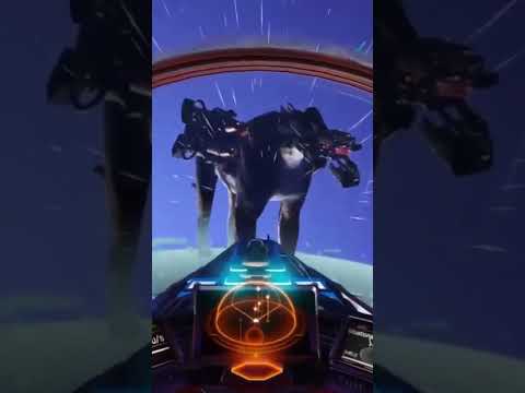 CAT BIGGER THAN PLANET No Man's Sky #shortsfeed #shorts #short #shortsvideo #nomanssky  #cats