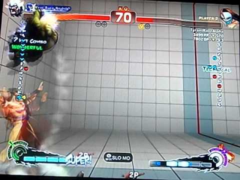 Chris Hu NYC (Oni #5) vs. TyrantRaveAlpha (Claw #23) SSFIV AE N. AMERICA RANK MATCH