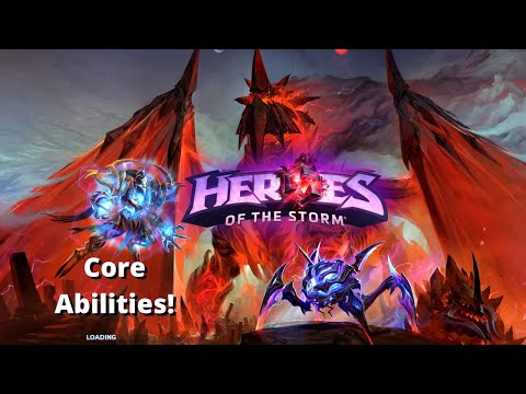 Heroes of the Storm | All Core Abilities!