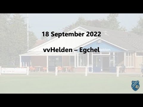18 september 2022: vvHelden - Egchel