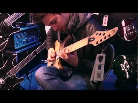 Musikmesse 2012 - Mayones Guitars booth w/ Francesco Filigoi, Ola Englund & Felix Niehoff