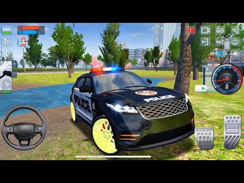 Police Simulator 2022 - Range Rover 4x4 SUV Police Car Realistic Offroad Drive - Android GamePlay