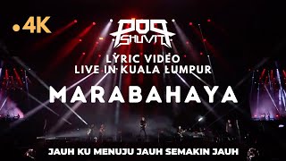 Download lagu Marabahaya Live Lyric Video 4K Video Lirik - Pop Shuvit mp3