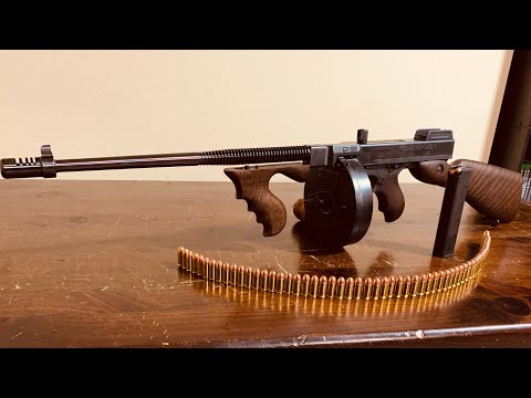 Auto Ordnance Thompson 1927A-1 Review \u0026 Shoot .45acp