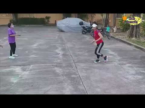 หาเรื่องเรียกเหงื่อ Ep 215 แอโรบิค ชุมชนร่มเกล้า ๑ 25/12/2564