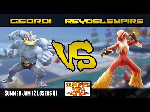 Summer Jam 12 | Geordi (Machamp) vs ReyDelEmpire (Blaziken) | LQF Pokken Tournament DX