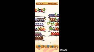 Bird sort 2 colour Puzzle game 🐦 levels 76 #gaming #colourpuzzle #puzzle #gameplay #games
