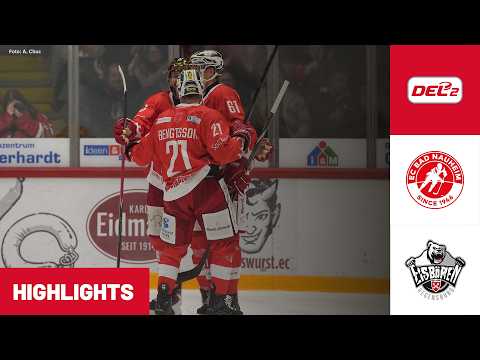 DEL2: EC Bad Nauheim vs Eisbären Regensburg | Highlights