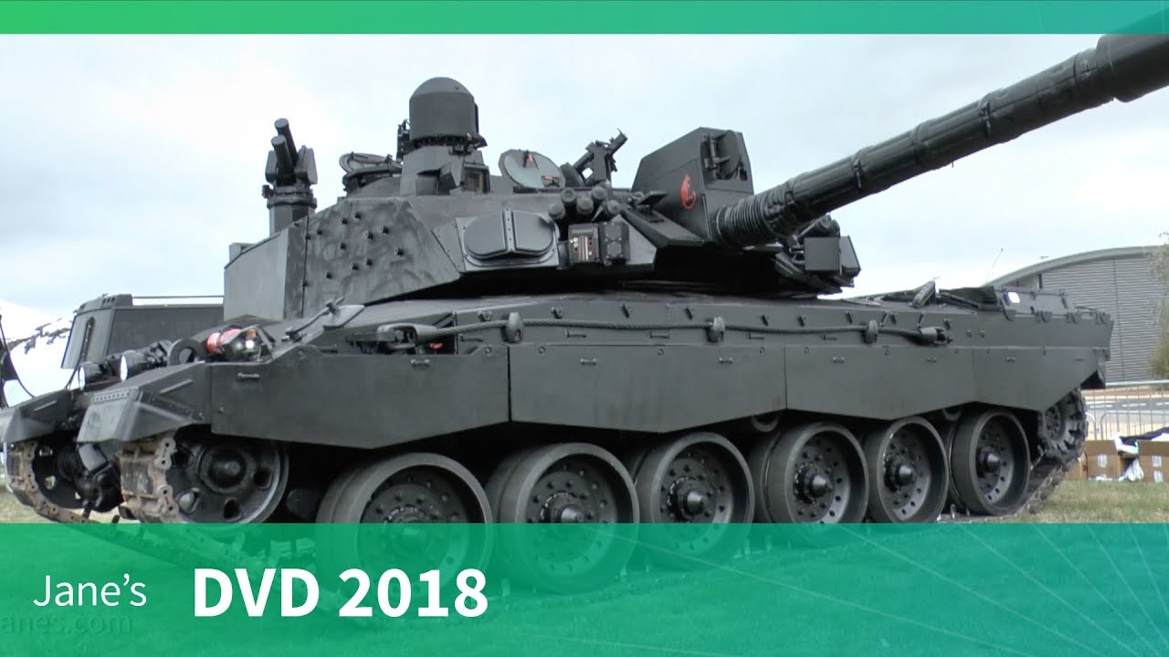DVD 2018: BAE Systems' Challenger 2 demonstrator - Black Night