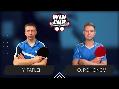 00:30 Yevhenii Faflei - Oleksandr Pohonov West 5 WIN CUP 28.04.2024 | TABLE TENNIS WINCUP