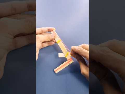 Ice cream stick with rubber band