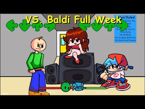 VS. Baldi Full Week Demo V1.0 - Friday Night Funkin' Mod