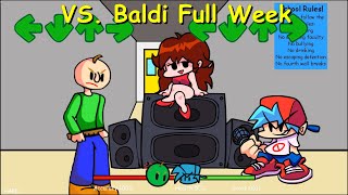 Cover art for Baldi's Basics in Funkin' if it was good