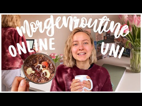 PRODUCTIVE MORNING ROUTINE in the ONLINE UNI ⫸ MINDFUL ME-TIME in the morning for LESS STRESS in ...