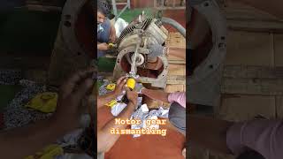 Download lagu 100hp screw compressor motor gear dismantling #electrical #gear #motor mp3