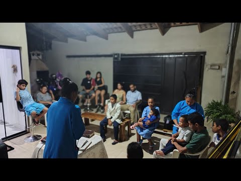 culto em Aparecida de Goiânia na casa do José nildo