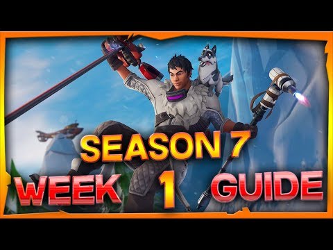 Fortnite Season 7 Week 1 Challenges Guide And Locations