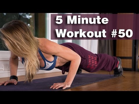 5 Minute Workout #50 – BURPEE CHALLENGE!
