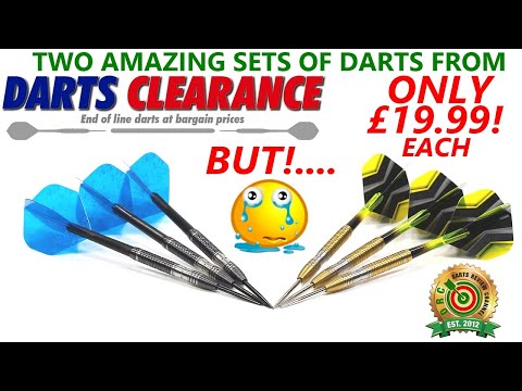 Two Amazing Sets Of Darts From Darts Clearance Only £19 99 But....