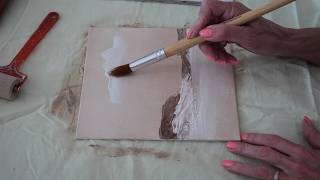 Abstrakte malerei/ How to paint/Demo Peinture abstraite/Abstract Art /Pintura abstracta