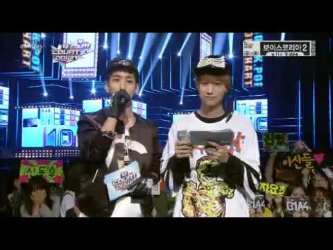 130516 MC B1A4 Baro Jin Young cut 1