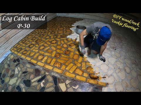 Making a custom Floor for the Log cabin - iv never done this before!