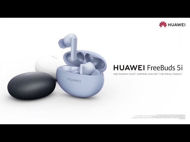 سماعه هواوي فري بودز 5i أبيض