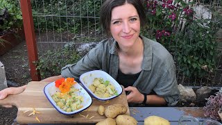 Harvest &amp; Cook - New Potatoes / Homegrown Garden