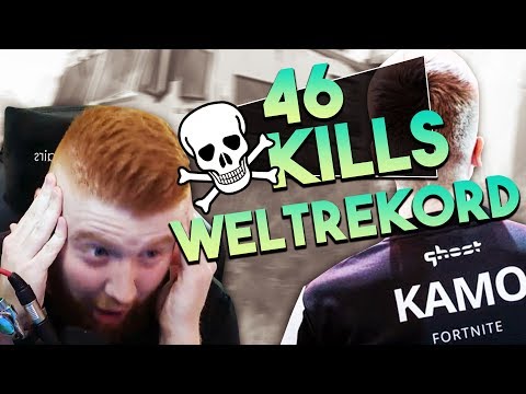 😱🙏 46 KILLS SOLO VS SQUAD WELTREKORD | ICH REAGIERE AUF KAMOS WELTREKORD | Fortnite Battle Royale