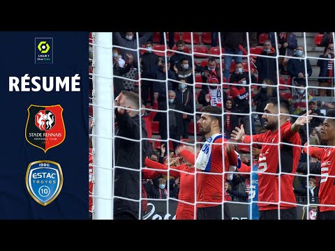 STADE RENNAIS FC - ESTAC TROYES (4 - 1) - Résumé - (SRFC - ESTAC) / 2021-2022