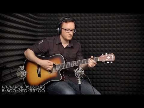 Видео-обзор товара Электроакустическая гитара Washburn WD7SCE