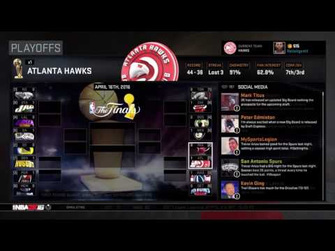 nba 2k16 MyLeague: Fantasy Draft Ep.2: Possible Playoff Run?!?!