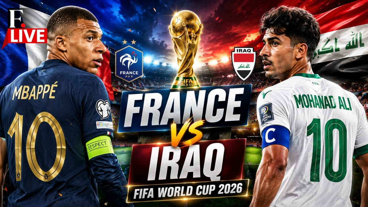 🔴 FIFA World Cup 2026 LIVE: France vs Iraq | Kylian Mbappé | Mohanad Ali | France FIFA LIVE