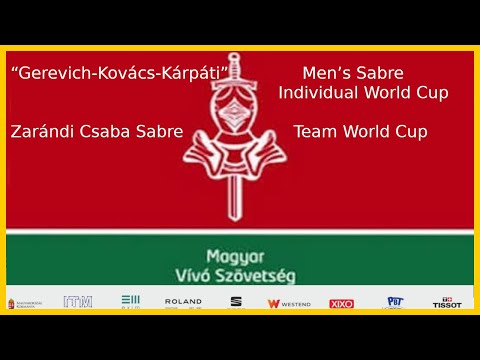 Budapest 2022 Men’s Sabre Individual World Cup - Piste Podium
