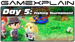 Animal Crossing: New Leaf - Day 5: Trippy Fishing Tournament (3DS Video Preview)