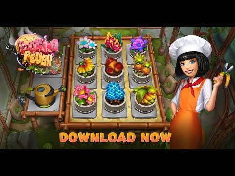 Cooking Fever Official - New Game Feature - Gardens!